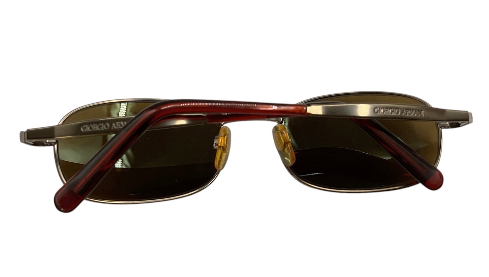 Vintage Giorgio Armani Rectangular Sunglasses - 2