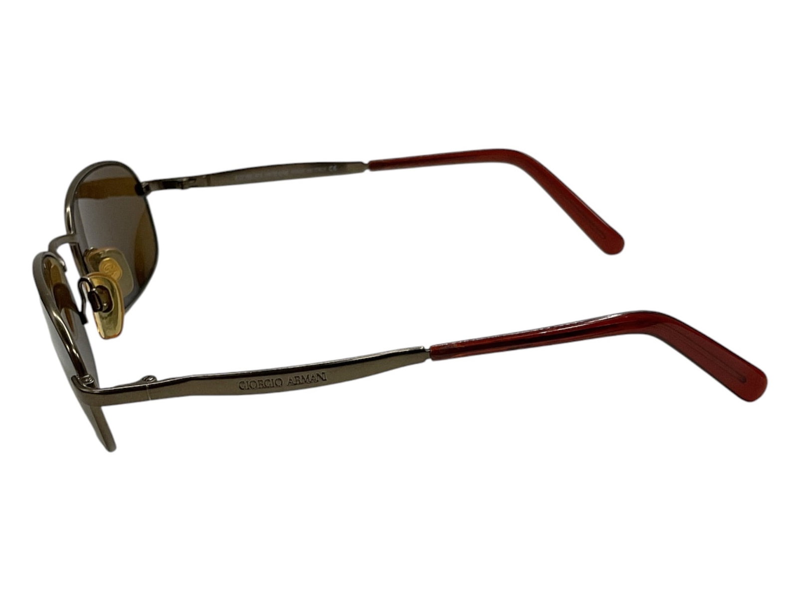 Vintage Giorgio Armani Rectangular Sunglasses - 3