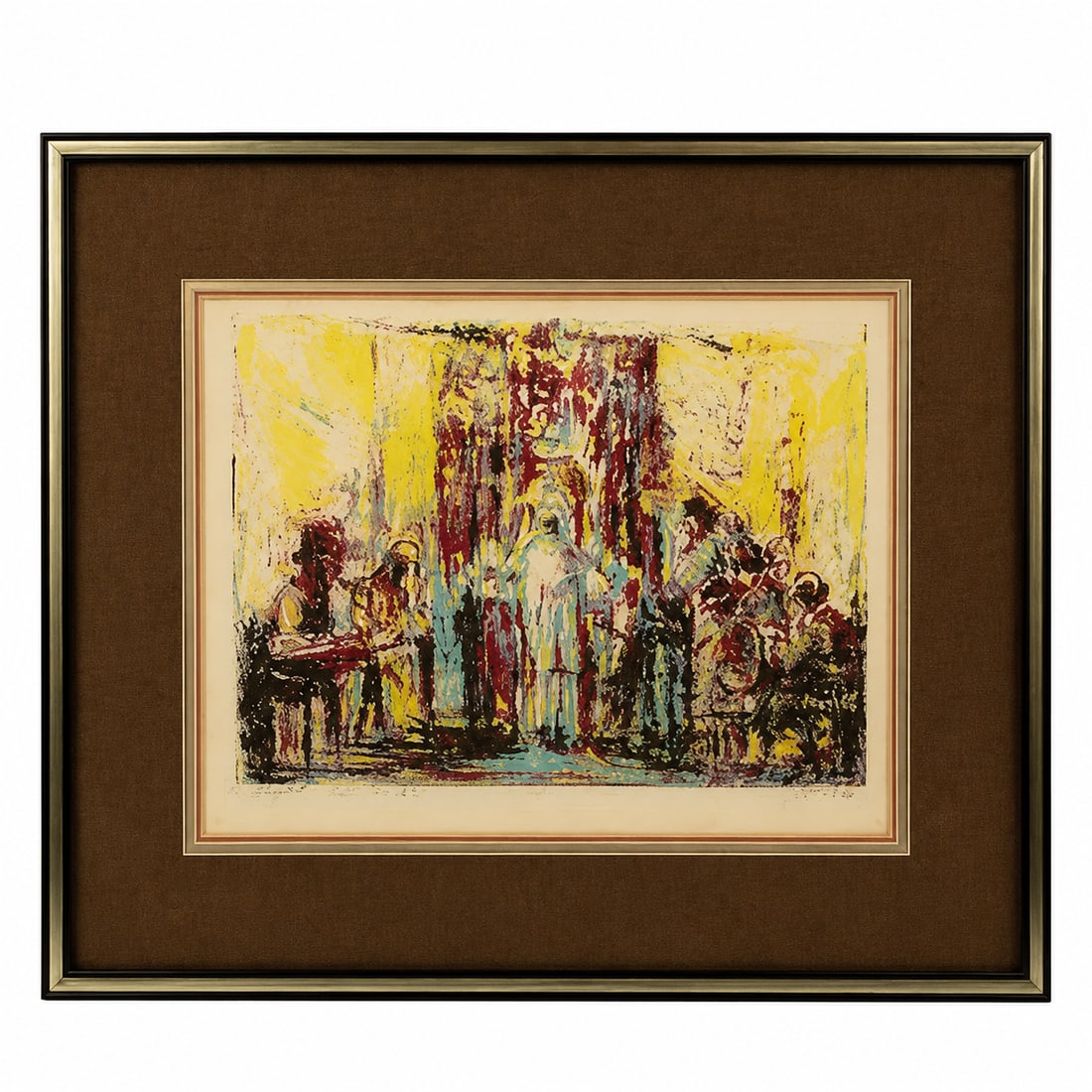 Interior Scene by Batia Magal (Israeli, b. 1953) Limited Edition Serigraph / Lithograph (1 of 4)
