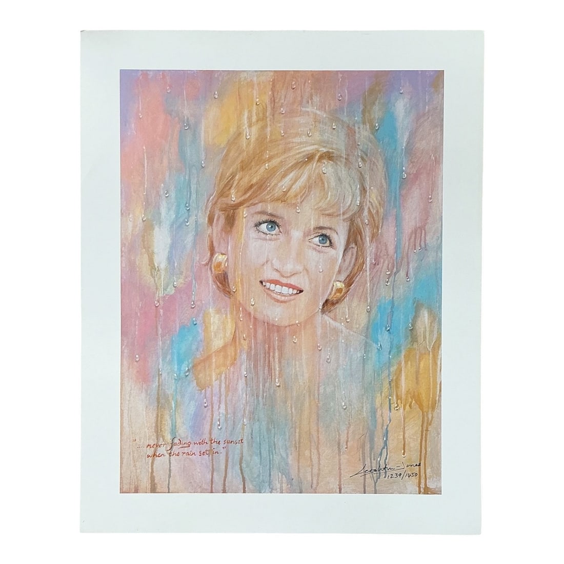 Diana by Barry Leighton-Jones (British, 1932-2011) Offset Lithograph with COA (1 of 6)