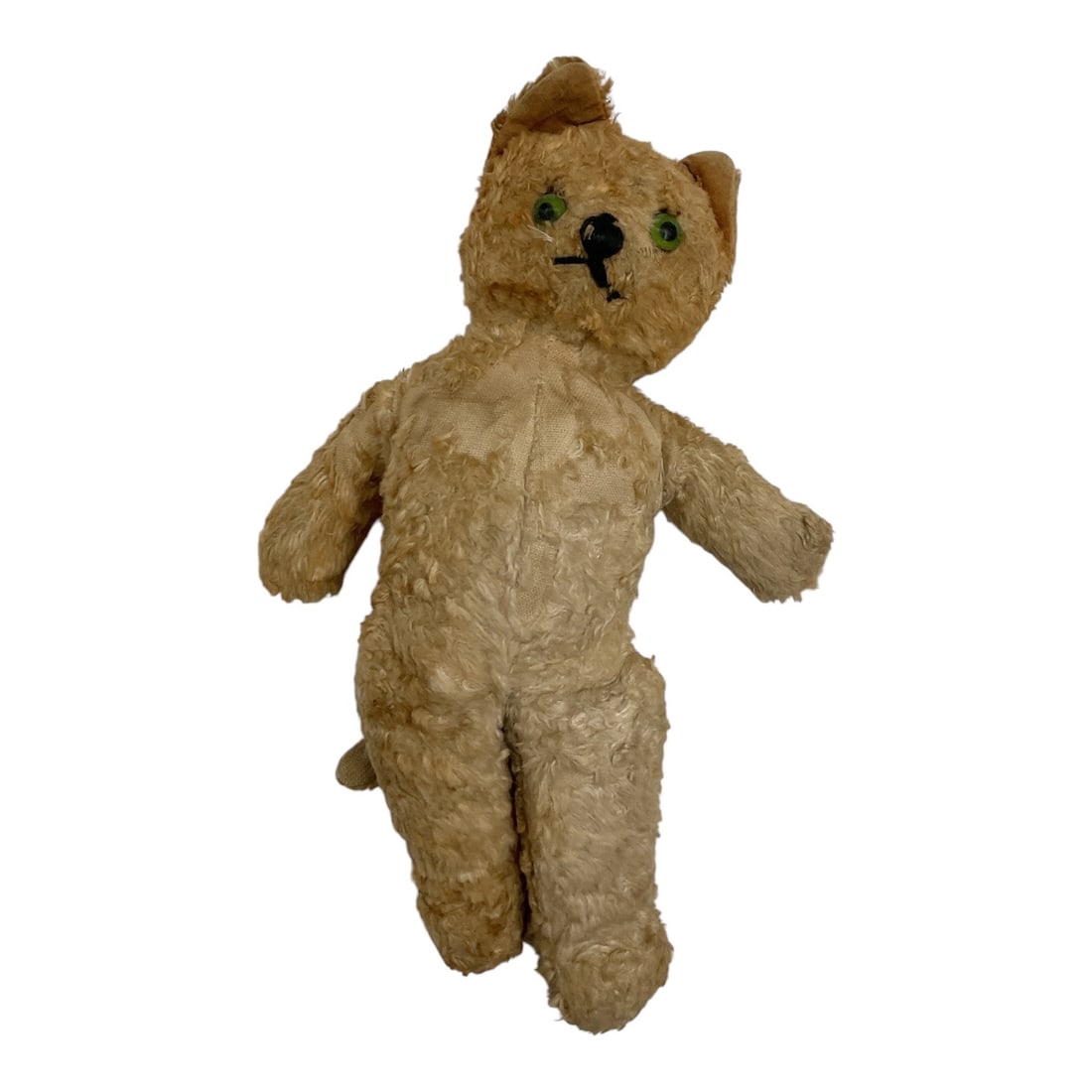 Vintage Mohair-Style Teddy Bear Stuffed Toy (1 of 2)