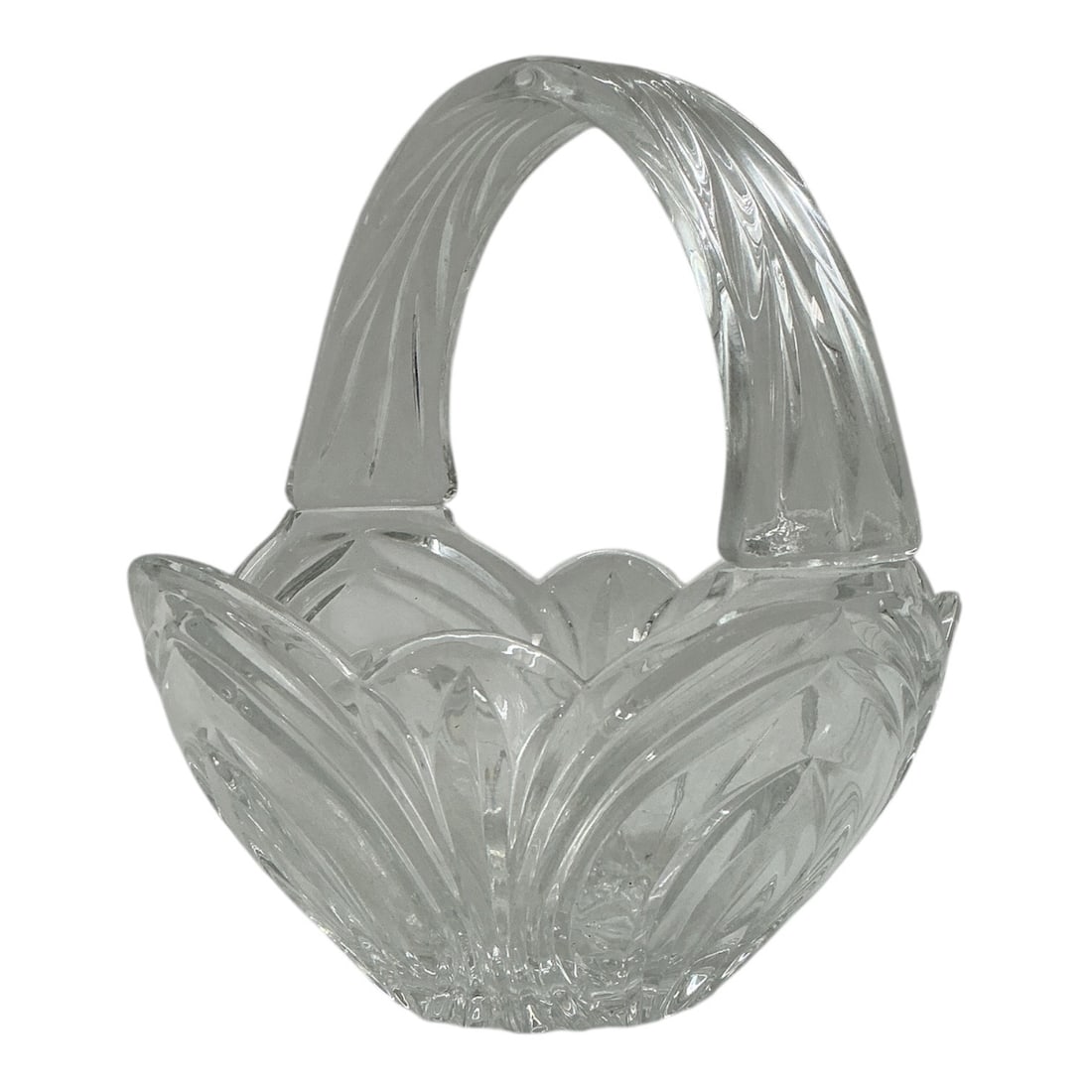Cut Crystal Basket - 2
