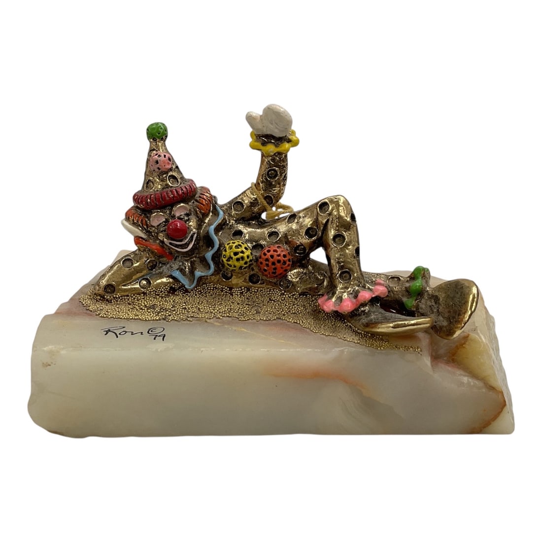 Ron Lee Pinky Lying Down Clown Sculpture, 1976 (1 of 5)