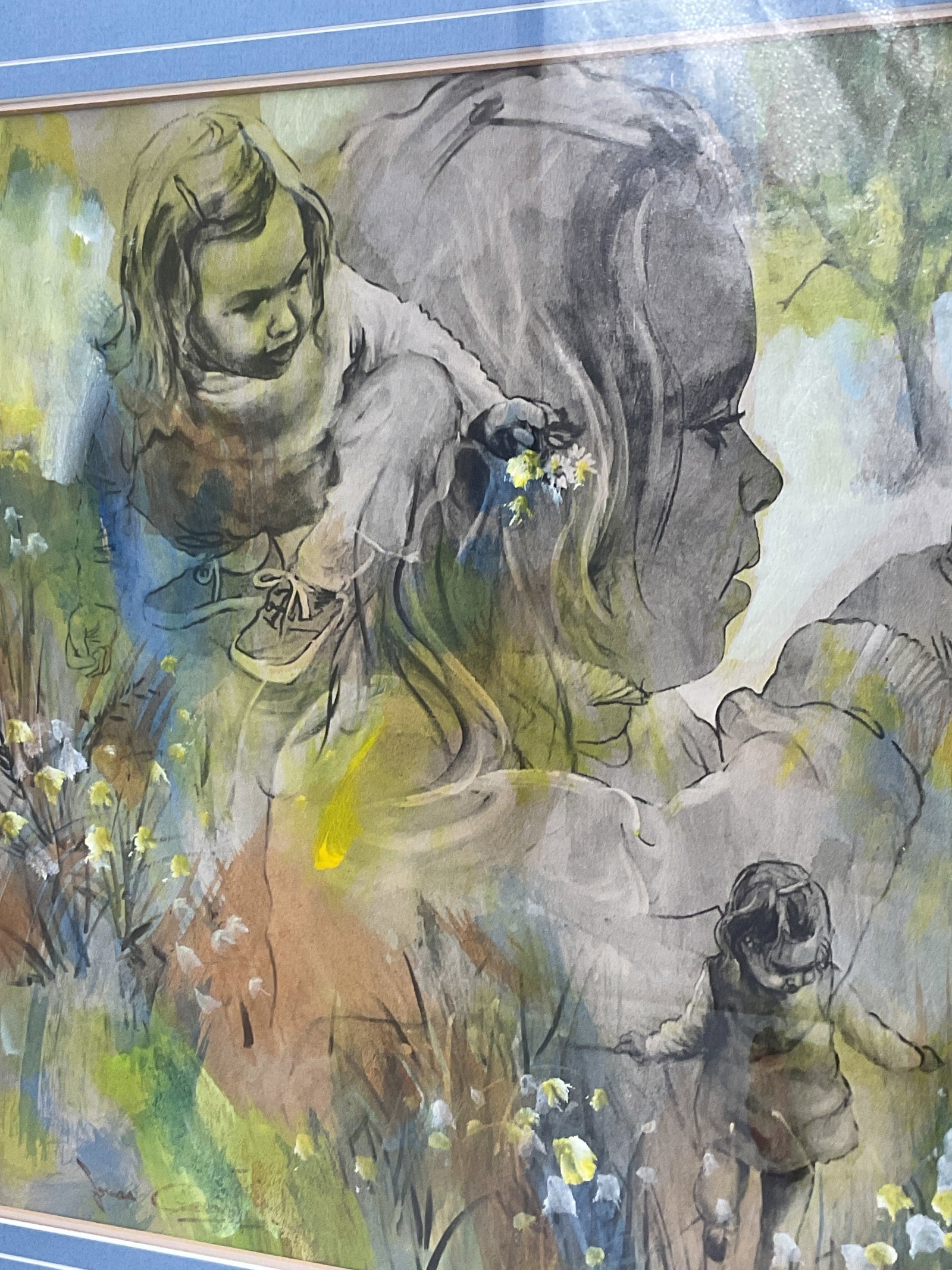 Abstract Figurative Composition - Signed, Limited Edition 59/140 - 3