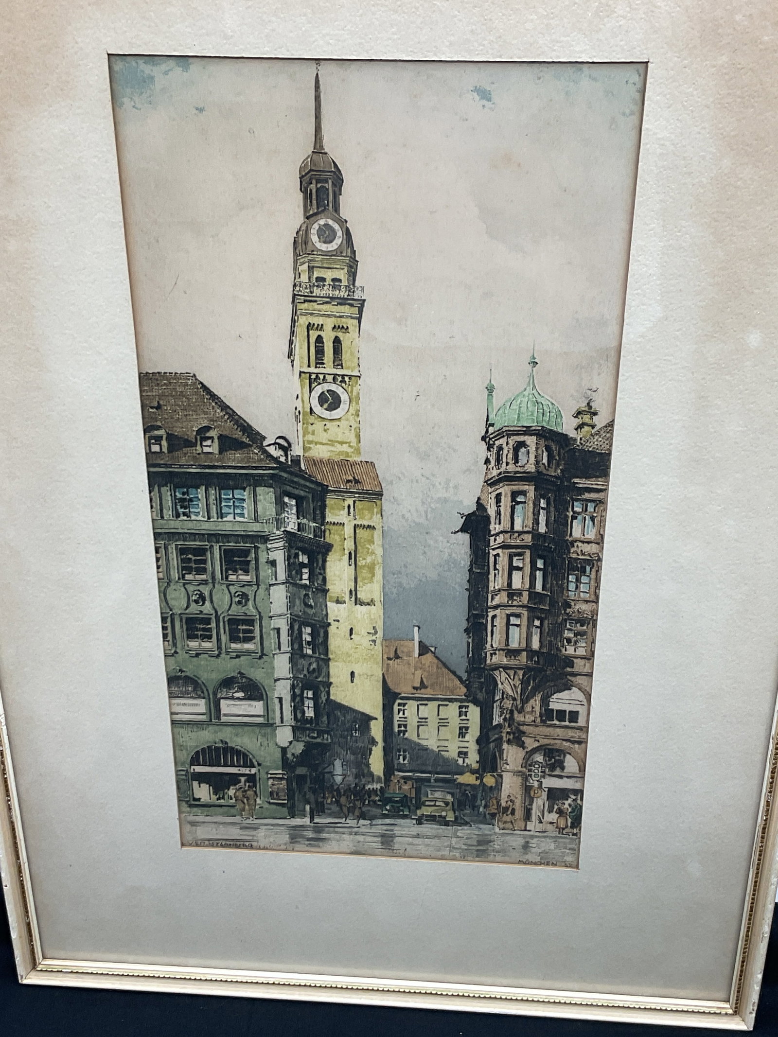 Traugott Hermann Munchen Framed Print - 2