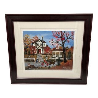 Jane Wooster Scott “Just Being Catty?? Limited Edition Lithograph 322/495 (1 of 5)