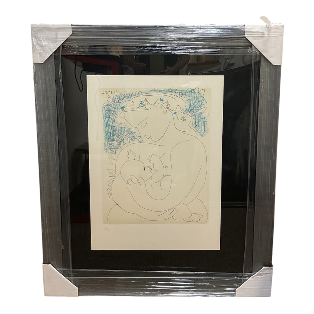 Petit Maternite after Pablo Picasso (Spain, 1881-1973) Lithograph W/COA (1 of 5)