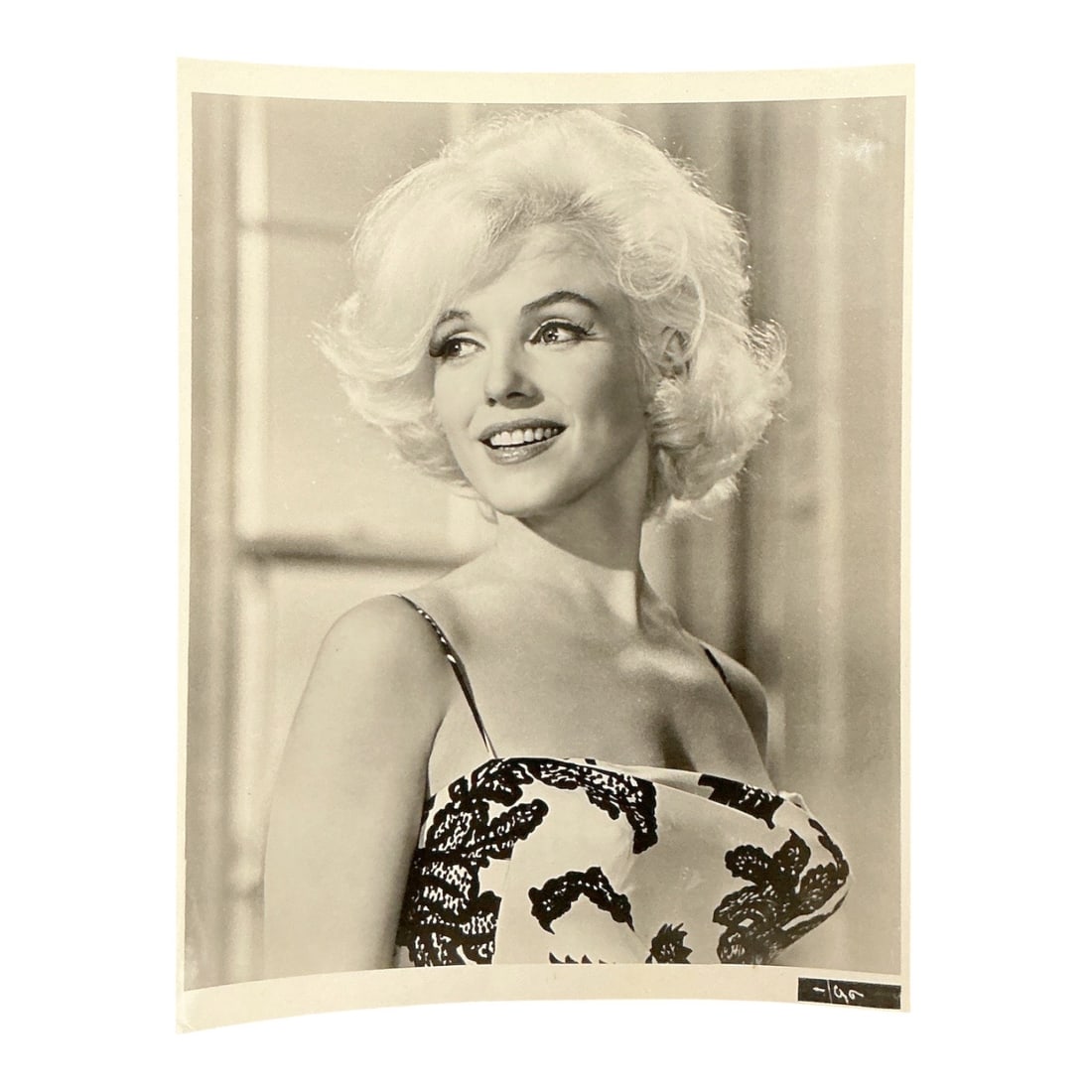 Marilyn Monroe (American, 1926–1962) Black and White Publicity Photograph, Something's Got to Give: Specifications Subject: Marilyn Mon