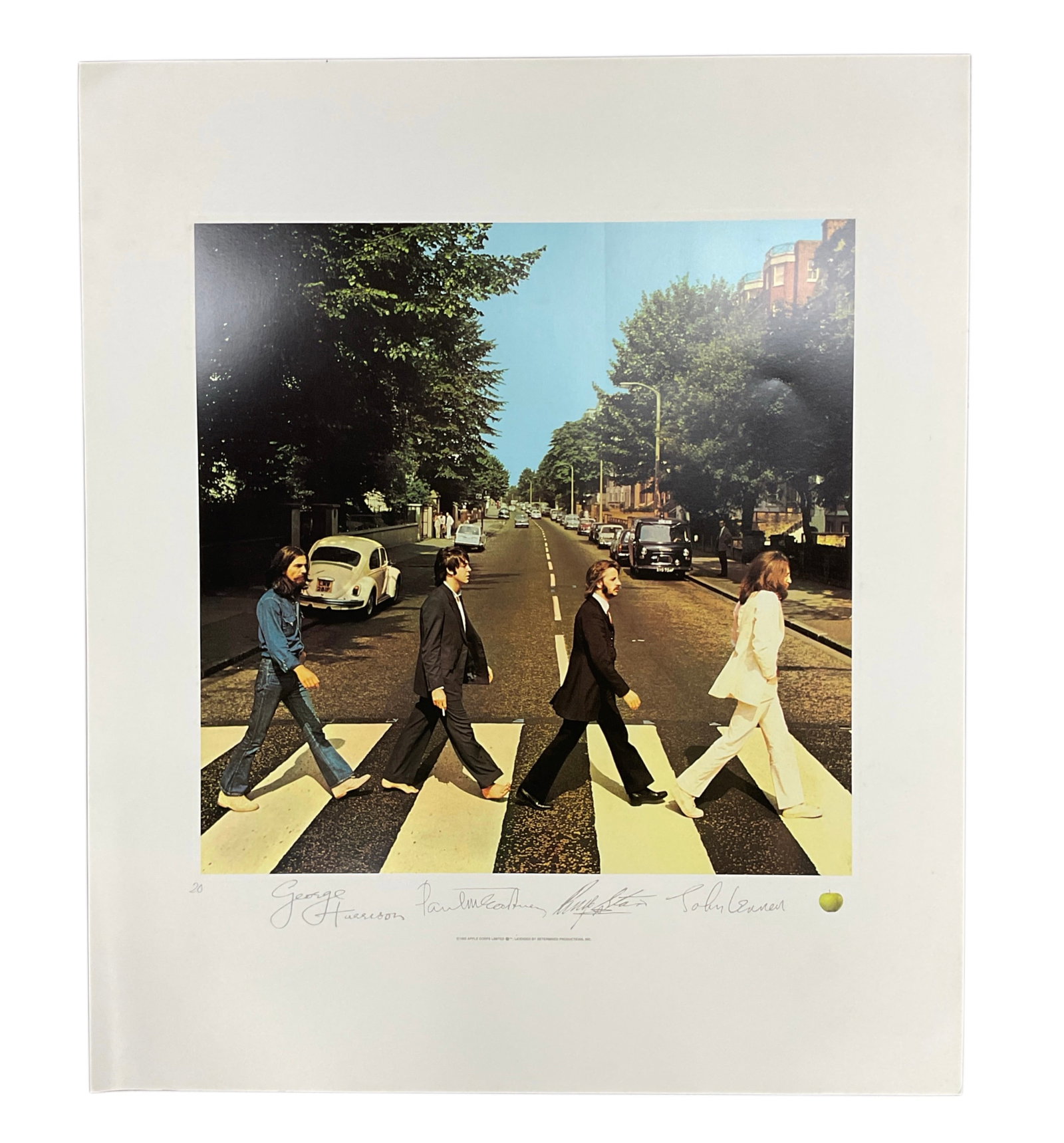 Abbey Road by The Beatles Album Cover Limited Edition Lithograph (1 of 5)
