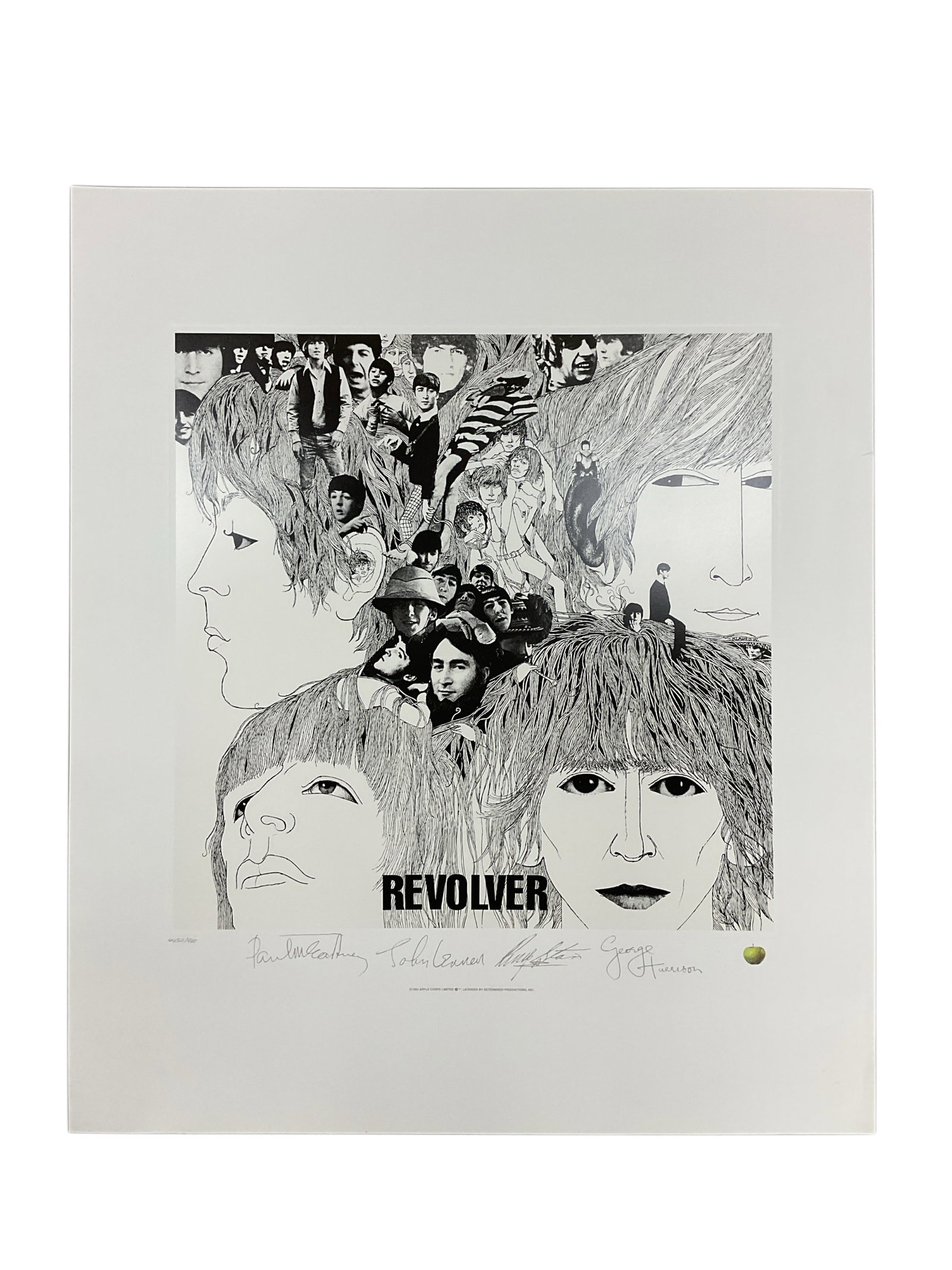 Revolver by The Beatles Album Cover Limited Edition Lithograph (1 of 5)