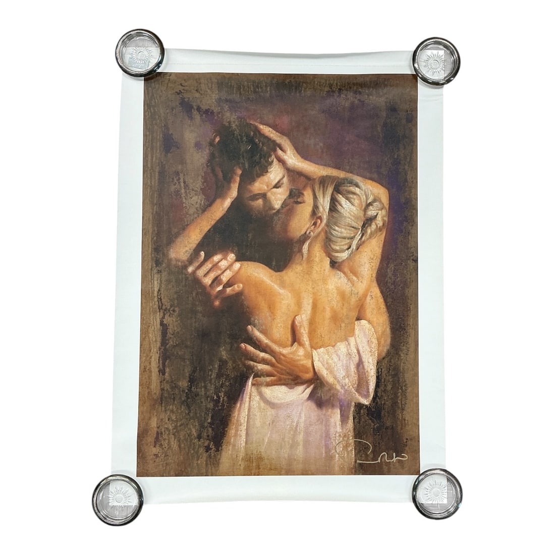 In Spero by Tomasz Rut (Polish, b. 1961) Giclee on Canvas with COA: This limited edition giclee print on canvas, titled "In Spero", was created in 2008 by contemporary Polish artist Tomasz Rut. Showcasing the artist's signature neo-classical style inspir
