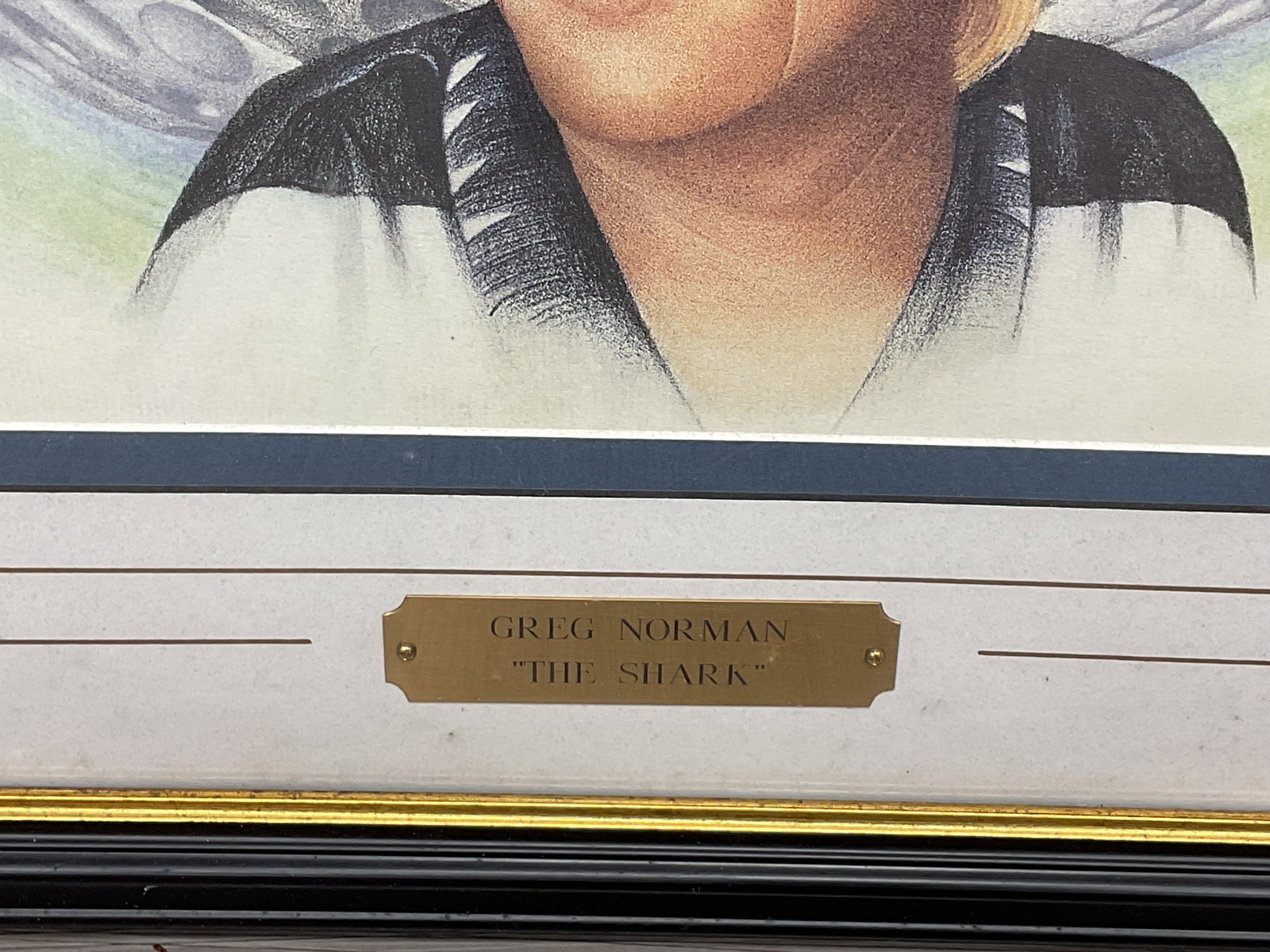 Greg Norman "The Shark" Lithograph - 3