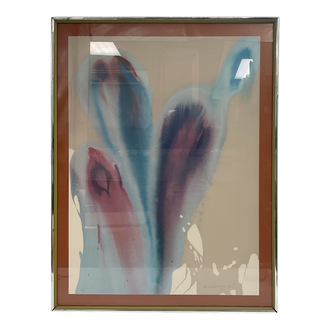 Abstract Composition by Lamar Briggs (American, 1935-2015) Monotype / Lithograph on paper (1 of 4)
