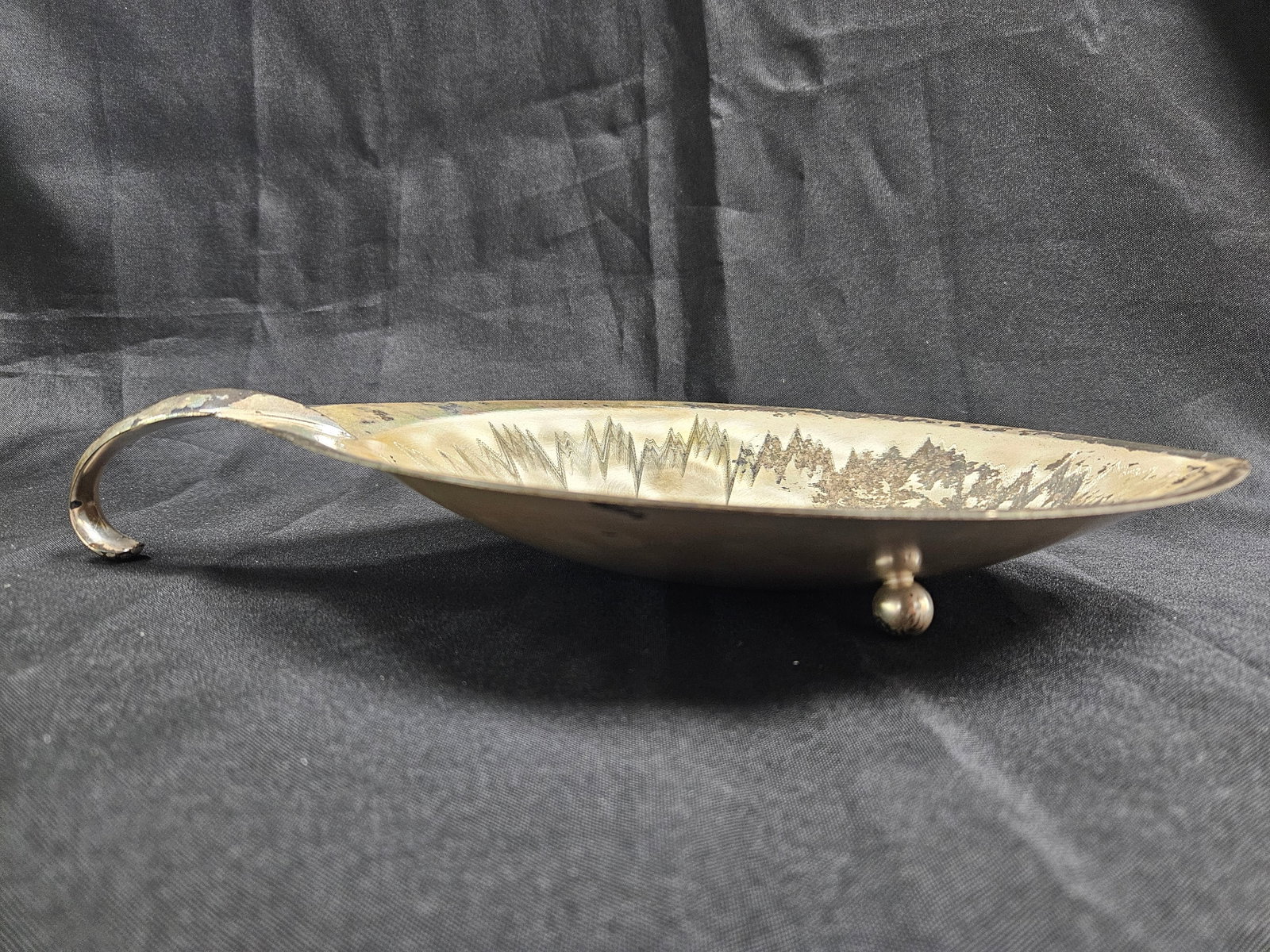Ikora Germany Silverplate Leaf Dish - 2
