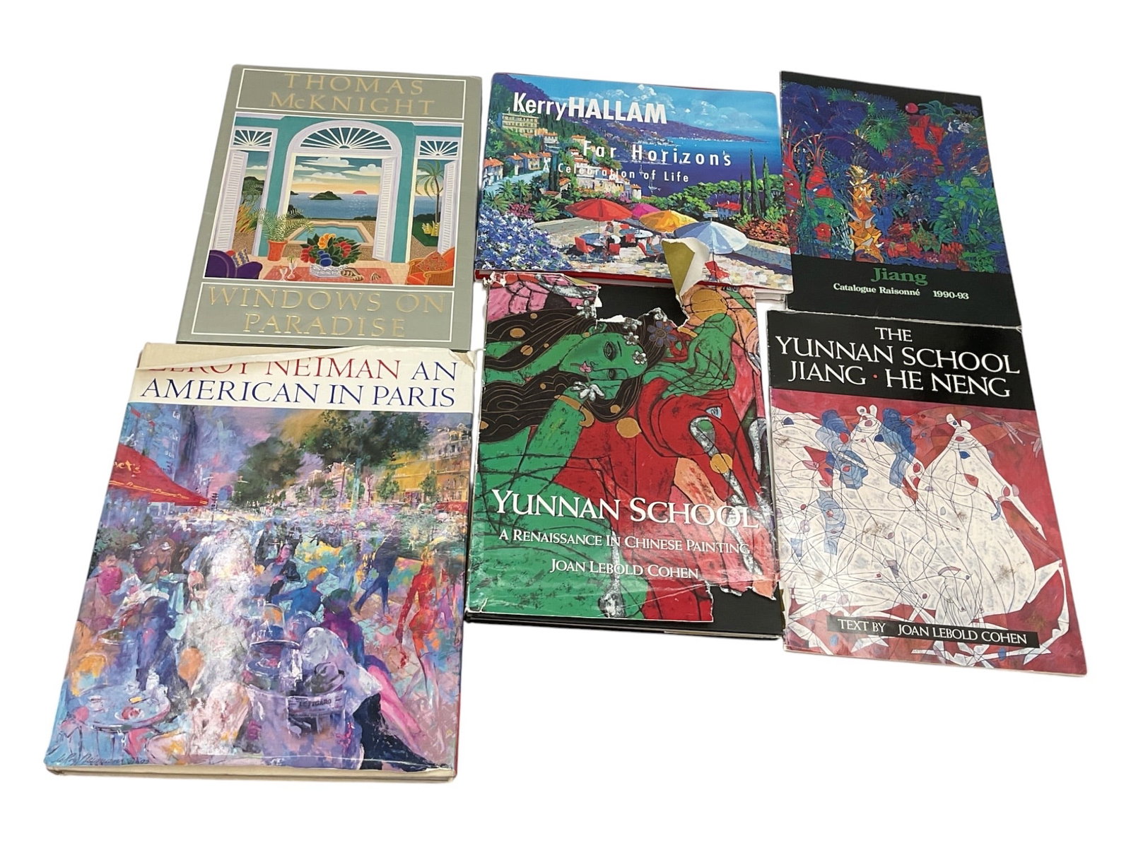 Collection of Neiman, Yunnan School & Art Books (1 of 3)
