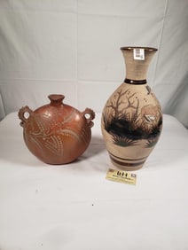 2 Mexican Pottery Items