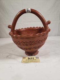 Terra Cotta Basket Planter pot