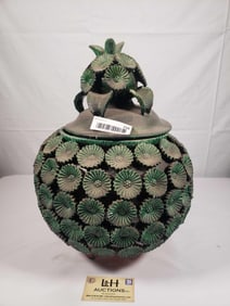 Michoacin? Green Glazed Pottery Vessel