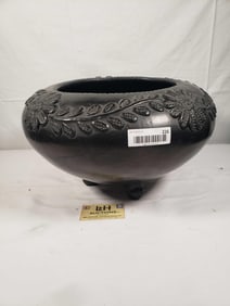 Black Pottery Bowl