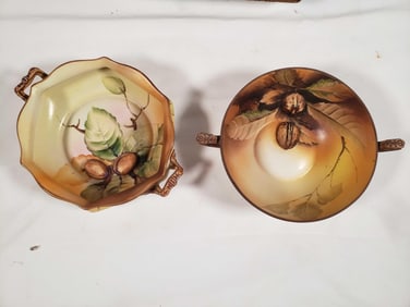 2- Hand Painted Nippon Bowls