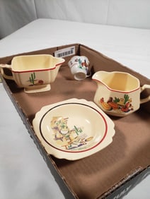 Box Lot - 3pc Homer Laughlin Set