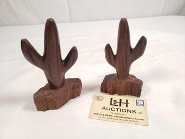 2 - Carved Ironwood Cactus