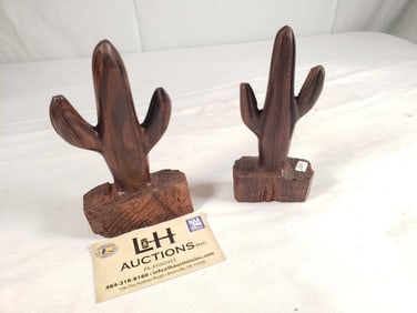 2 - Carved Ironwood Cactus