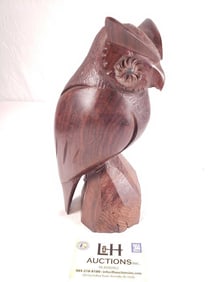 Carved Ironwood Owl