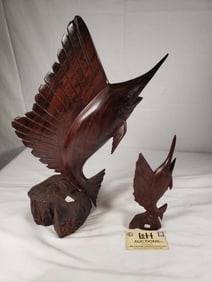 2 - Carved Ironwood Sword Fish
