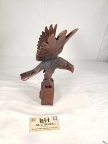 Carved Ironwood Eagle