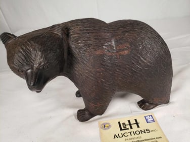 Carved Ironwood Bear