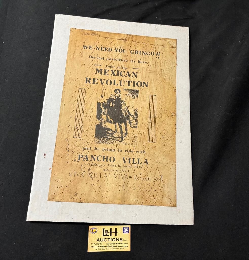 Lot of 10 Panch Villa posters: Lot of 10 Panch Villa posters