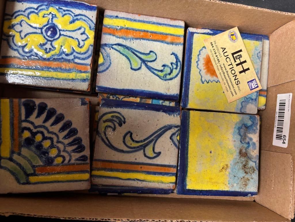Box Lot Of Mosaic Tiles (1 of 1)