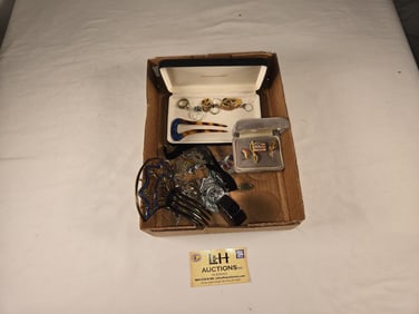 Tray Lot Costume Jewelry