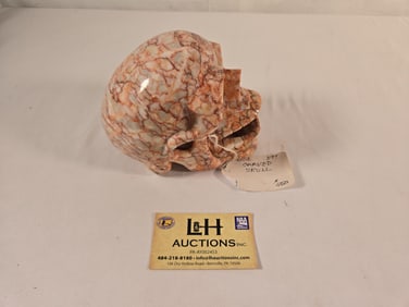 Heavy Soapstone-like Material Skull