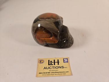 Heavy Soapstone-like Material Skull