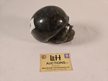 Heavy Soapstone-like Material Skull