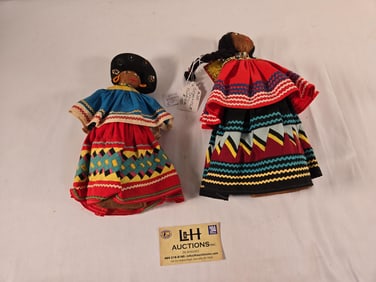 2 Seminole Dolls
