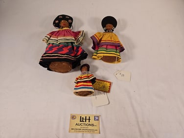 3 Seminole DollsÊ#108