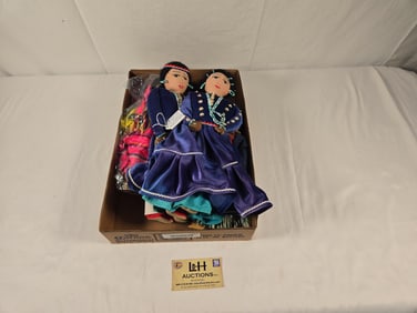 Lof 5 Indian Themes Dolls #96