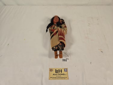 11"Skookum Woman w/Papoose, ca.1920, No LabelÊ#77