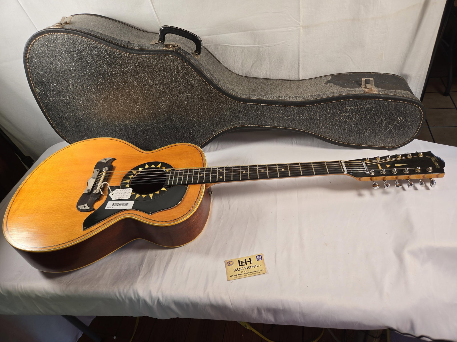 Framus acoustic twelve string guitar (1 of 9)