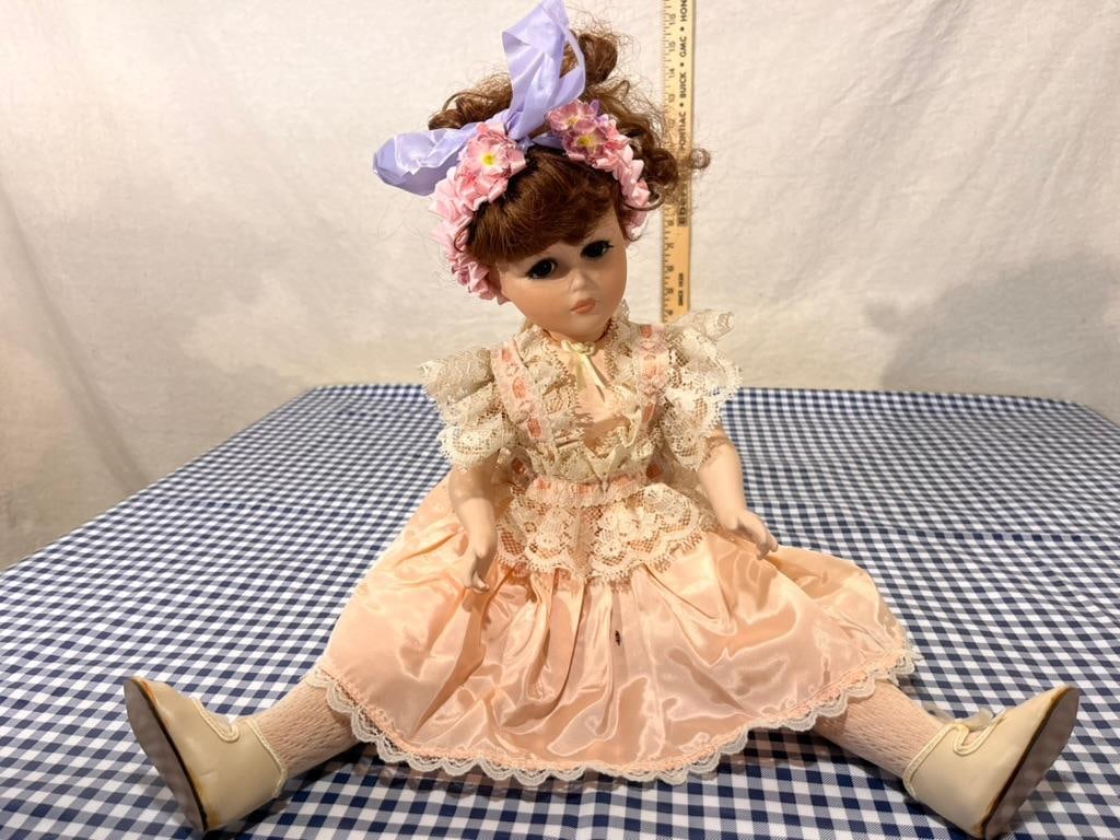 Maupe & Nicole Porcelain Doll (1 of 3)