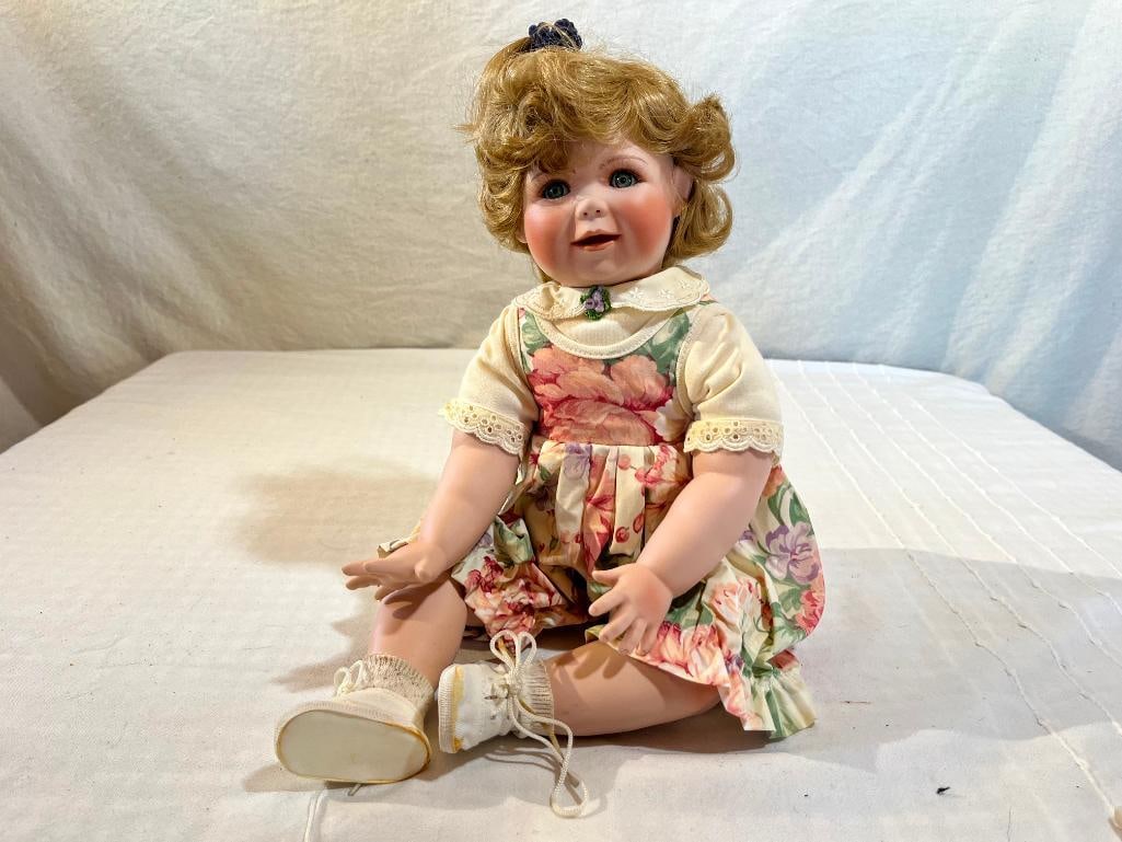 Hamilton Collection Porcelain Doll (1 of 3)