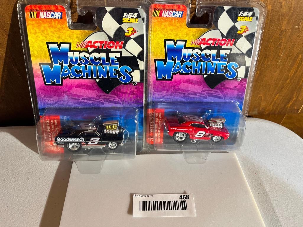 2 Nascar Muscle Machines 1/64 (1 of 1)