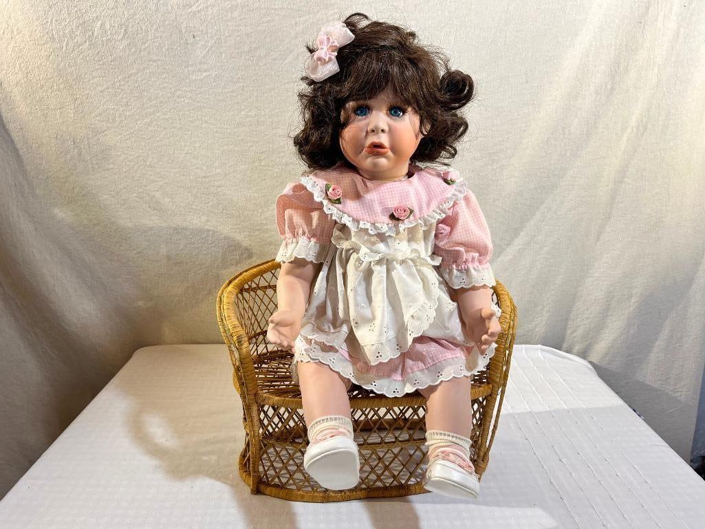 FahZah Spanos Porcelain Doll (1 of 3)
