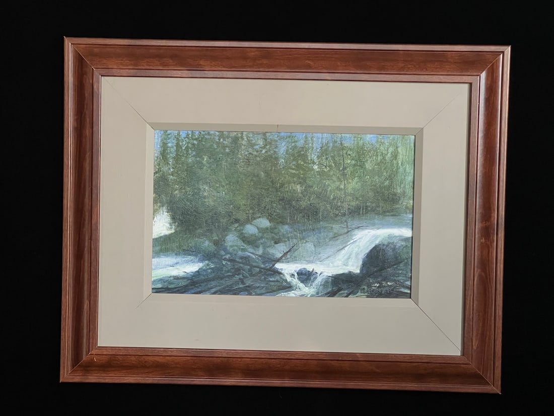 Colorado Mountain Stream No 1 Ed Pointer Original Painting (1 of 7)