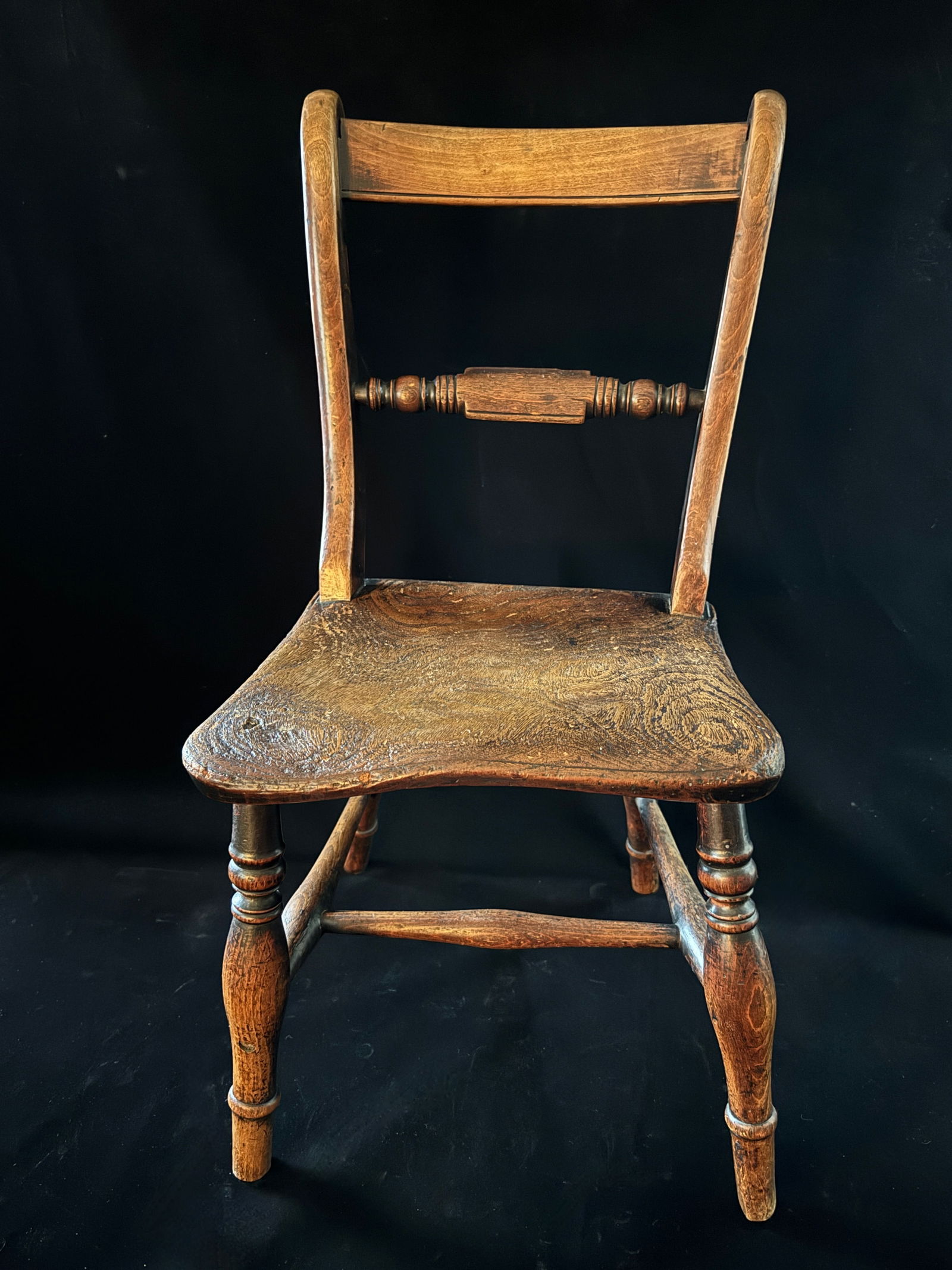 Charming Antique English child’s chair  Empire Style (1 of 6)