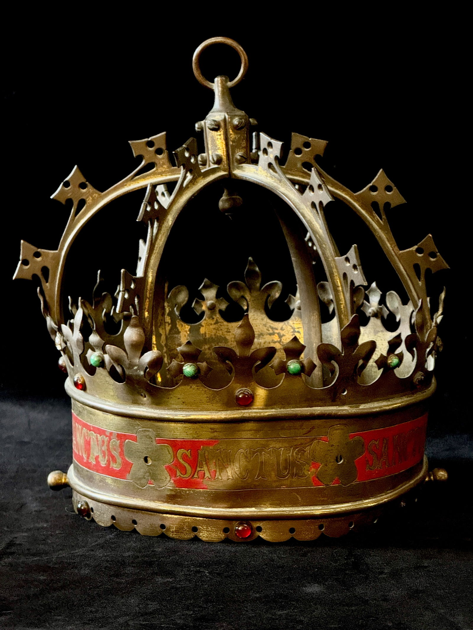 17th C Gothic Forged Votive Saint's Crown (1 of 6)