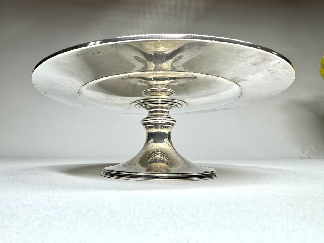 Stunning 1920s Tiffany & Co Sterling Silver Pedestal Footed Tazza Dish (1 of 4)